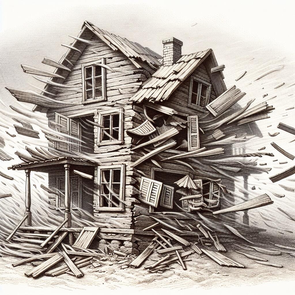 Symbolbild: verlottertes Haus