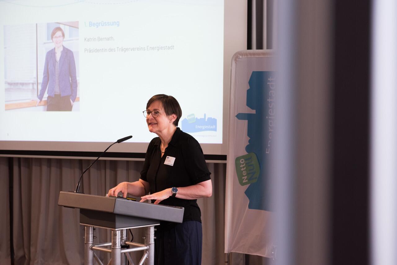 Katrin Bernath, Präsidentin des Trägervereins Energiestadt.