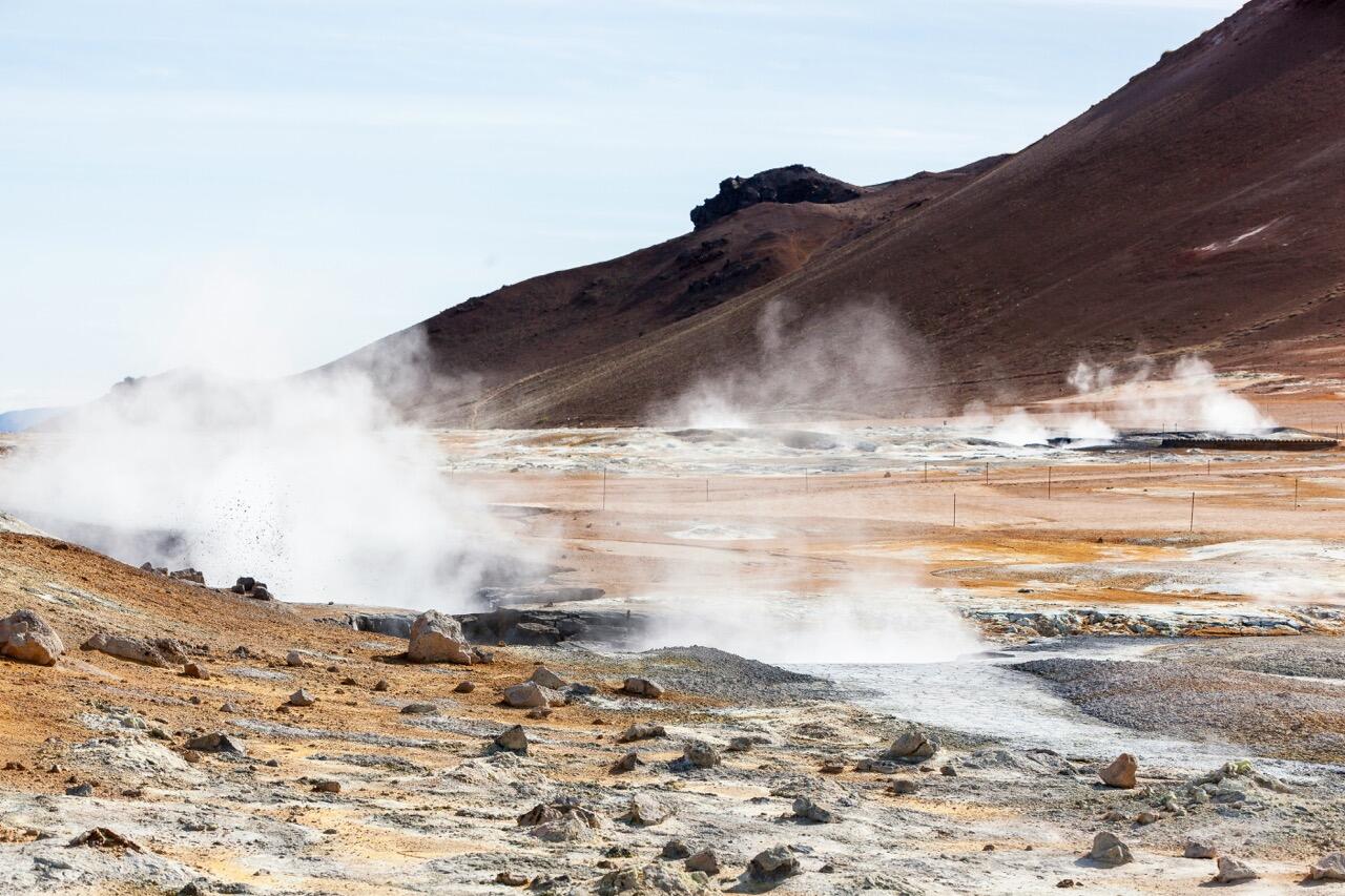 Geothermie auf Island.