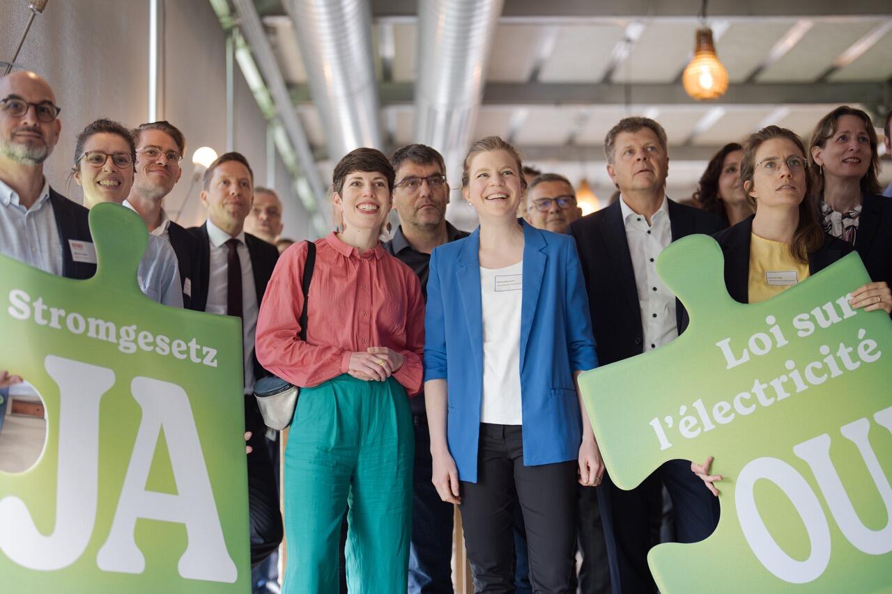 Abstimmungsfest Ja-Komitee Stromgesetz