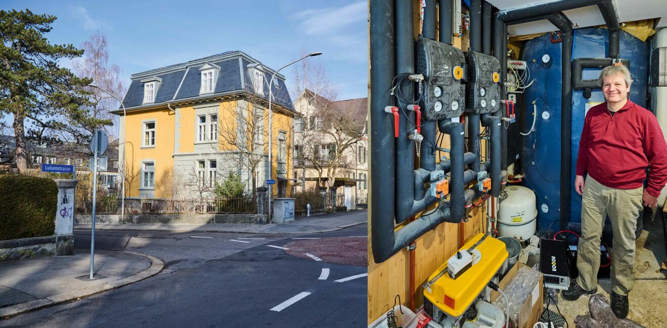 Gerry Nitsch / Manuel Hutterli hat mitdem Energiesystem seinesHauses Systemgrenzenüberwunden.