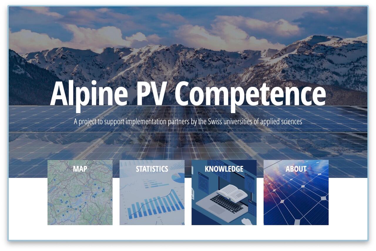 screenshot der Website
