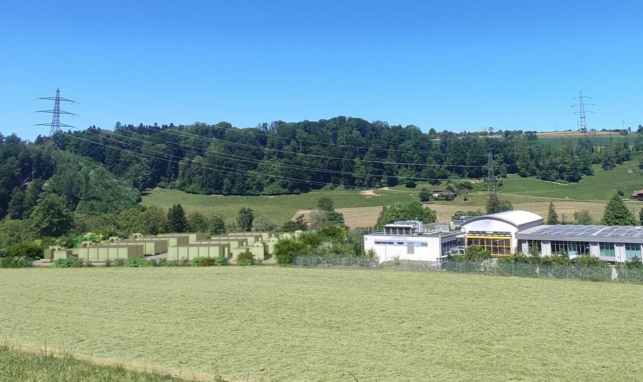 Visualisierung Batterieprojekt Mühleberg