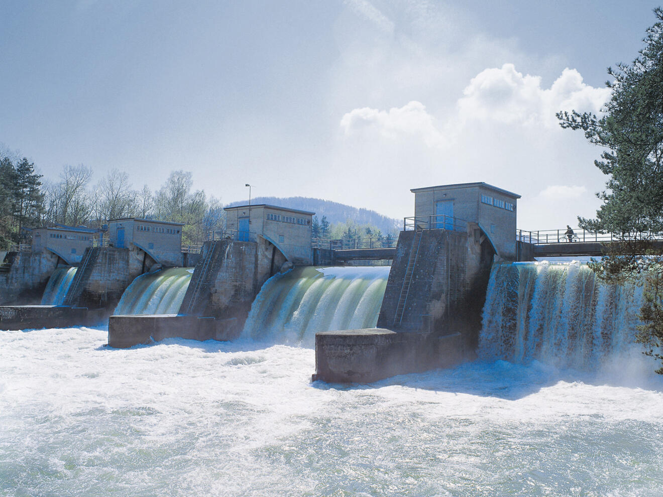 Wasserkraftwerk der Expo