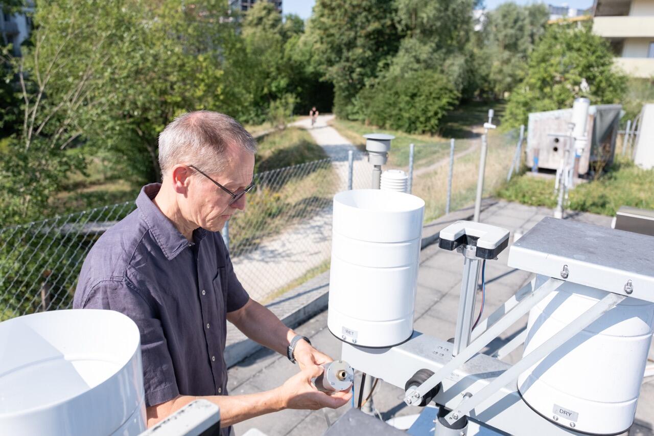 Empa Forscher bei der Arbeit