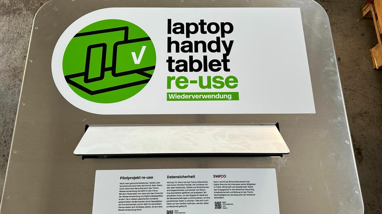 ReUse Box und Label