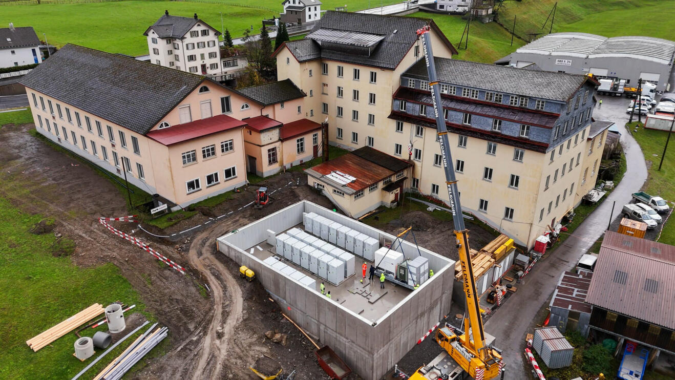 Grossbatterie in Netstal