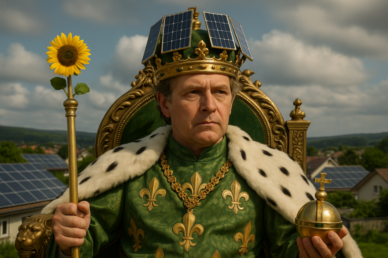 Der grüne Sonnenkönig.