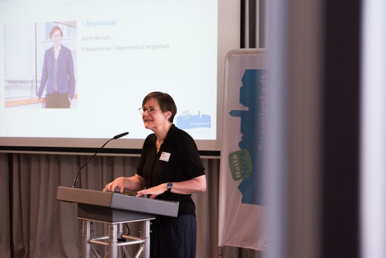 Katrin Bernath, Präsidentin des Trägervereins Energiestadt.