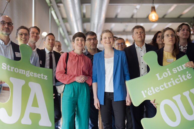 Abstimmungsfest Ja-Komitee Stromgesetz