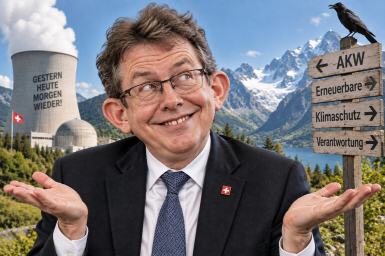 KI-Symbolbild - Rösti und seine Wege