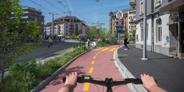 E-Bike-City: Städte könnten Radwege ohne Staus ausbauen